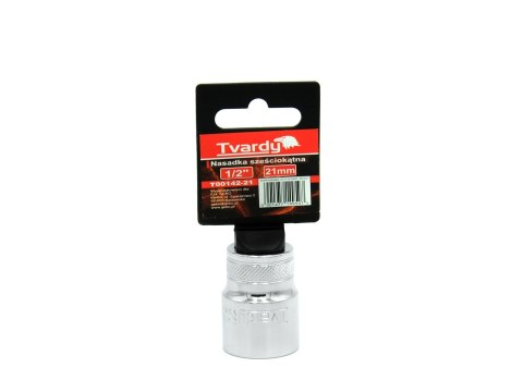 Nasadka dwunastokątna 1/2" 21 mm TVARDY