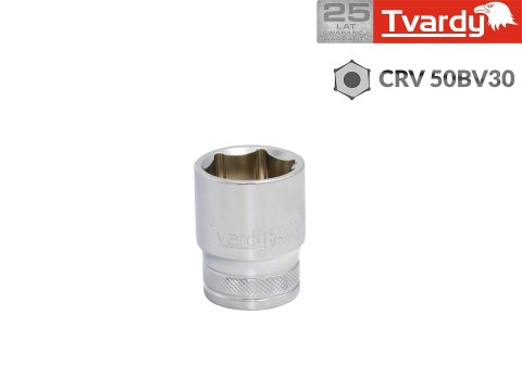 Nasadka sześciokątna 1/2" 14 mm TVARDY