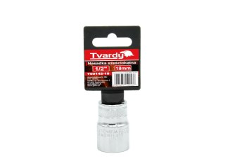 Nasadka sześciokątna 1/2" 18 mm TVARDY