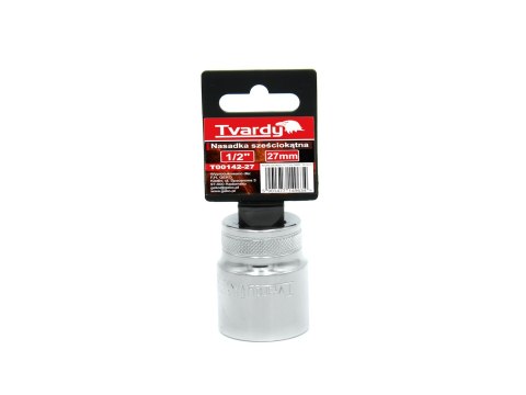 Nasadka sześciokątna 1/2" 27 mm TVARDY