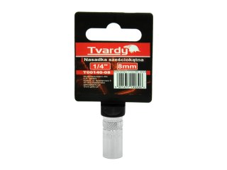 Nasadka sześciokątna 1/4" 8 mm TVARDY