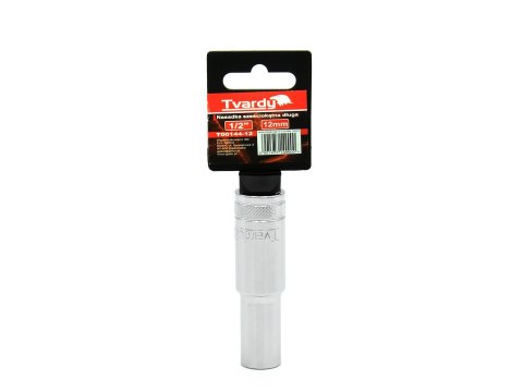 Nasadka sześciokątna długa 1/2" 12 mm TVARDY