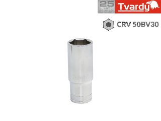 Nasadka sześciokątna długa 1/2" 8 mm TVARDY