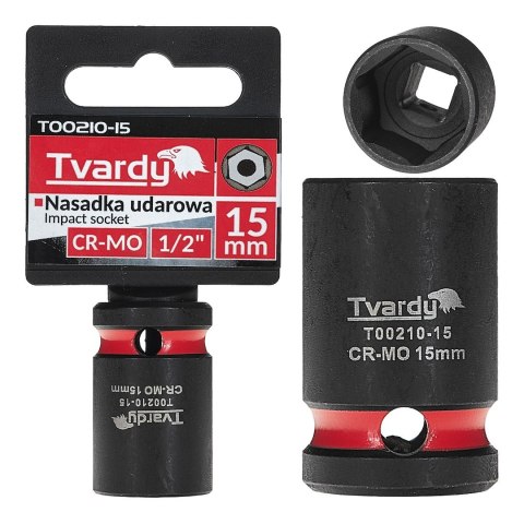 Nasadka udarowa 1/2" 6-kąt 15mm CR-MO