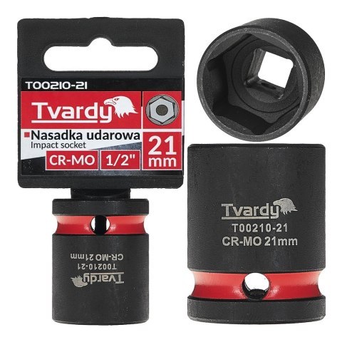 Nasadka udarowa 1/2" 6-kąt 21mm CR-MO