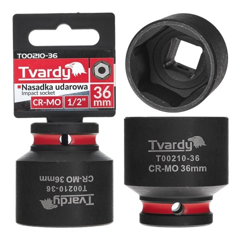 Nasadka udarowa 1/2" 6-kąt 36mm CR-MO