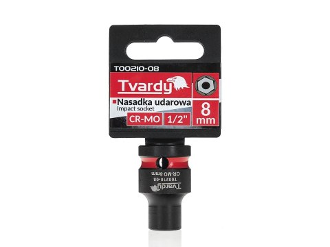 Nasadka udarowa 1/2" 6-kąt 8mm CR-MO