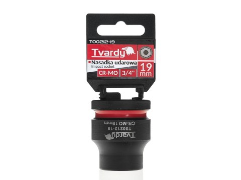 Nasadka udarowa 3/4" 6-kąt 19mm CR-MO
