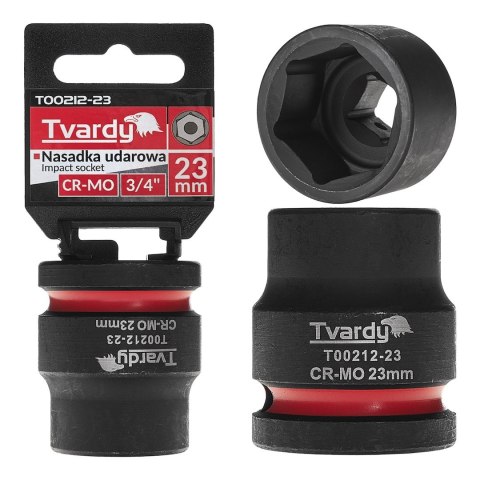 Nasadka udarowa 3/4" 6-kąt 23mm CR-MO