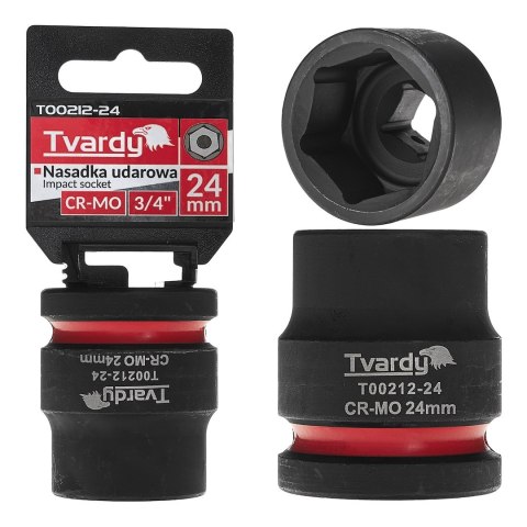 Nasadka udarowa 3/4" 6-kąt 24mm CR-MO