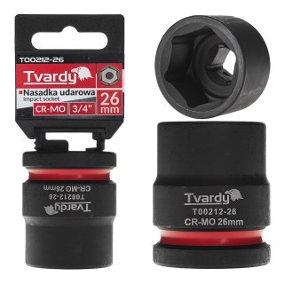 Nasadka udarowa 3/4" 6-kąt 26mm CR-MO