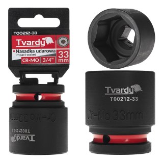 Nasadka udarowa 3/4" 6-kąt 33mm CR-MO