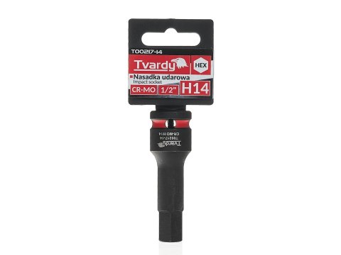 Nasadka udarowa HEX 1/2" H14 CR-MO