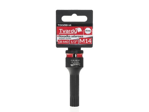 Nasadka udarowa SPLINE 1/2" M14 CR-MO