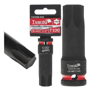 Nasadka udarowa TORX 1/2" T100 CR-MO