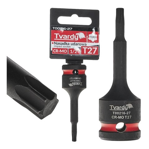 Nasadka udarowa TORX 1/2" T25 CR-MO