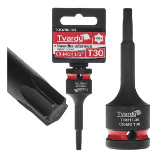 Nasadka udarowa TORX 1/2" T30 CR-MO