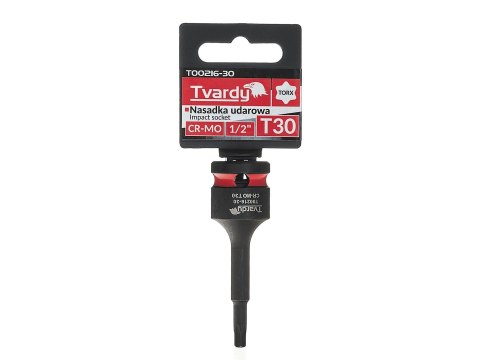 Nasadka udarowa TORX 1/2" T30 CR-MO