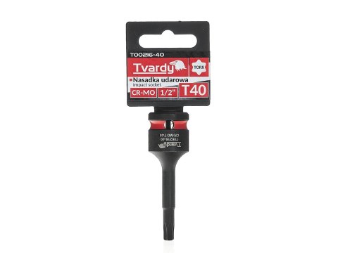 Nasadka udarowa TORX 1/2" T40 CR-MO