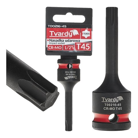 Nasadka udarowa TORX 1/2" T45 CR-MO