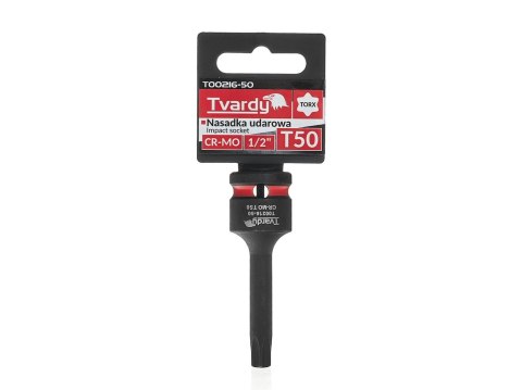 Nasadka udarowa TORX 1/2" T50 CR-MO