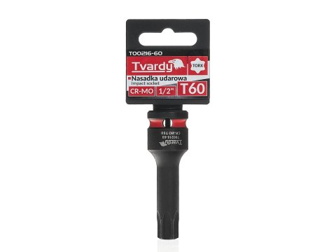 Nasadka udarowa TORX 1/2" T60 CR-MO