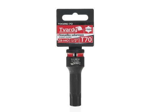 Nasadka udarowa TORX 1/2" T70 CR-MO