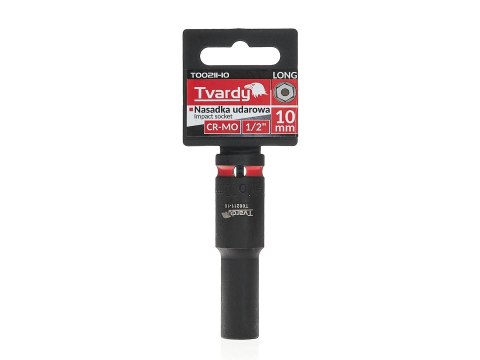 Nasadka udarowa długa 1/2" 6-kąt 10mm CR-MO