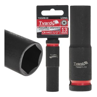 Nasadka udarowa długa 1/2" 6-kąt 13mm CR-MO