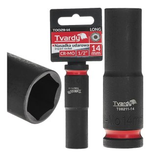 Nasadka udarowa długa 1/2" 6-kąt 14mm CR-MO