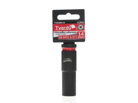 Nasadka udarowa długa 1/2" 6-kąt 14mm CR-MO