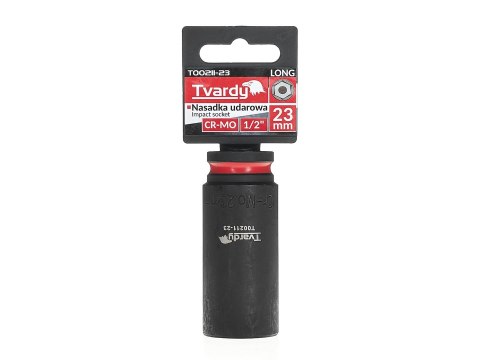Nasadka udarowa długa 1/2" 6-kąt 23mm CR-MO