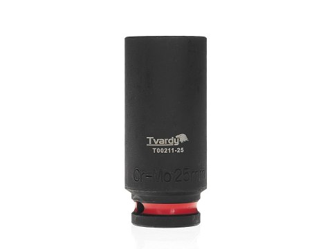Nasadka udarowa długa 1/2" 6-kąt 25mm CR-MO