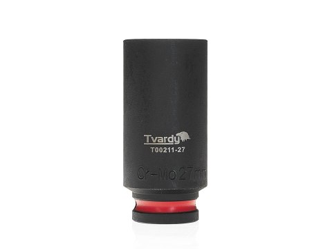 Nasadka udarowa długa 1/2" 6-kąt 27mm CR-MO