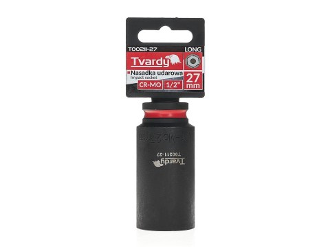 Nasadka udarowa długa 1/2" 6-kąt 27mm CR-MO