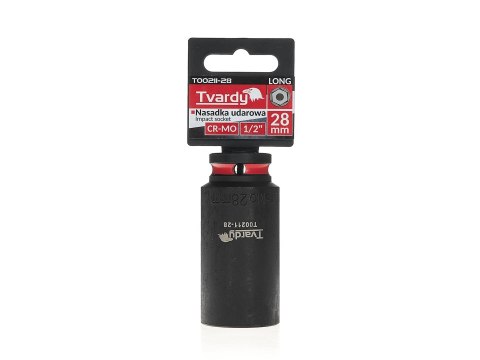 Nasadka udarowa długa 1/2" 6-kąt 28mm CR-MO