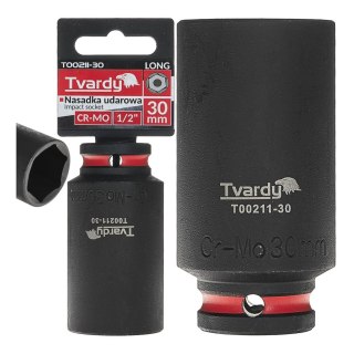 Nasadka udarowa długa 1/2" 6-kąt 30mm CR-MO