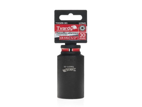 Nasadka udarowa długa 1/2" 6-kąt 30mm CR-MO