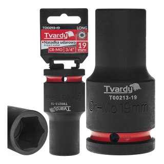 Nasadka udarowa długa 3/4" 6-kąt 19mm CR-MO