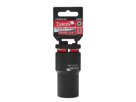 Nasadka udarowa długa 3/4" 6-kąt 23mm CR-MO
