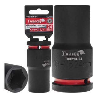 Nasadka udarowa długa 3/4" 6-kąt 24mm CR-MO