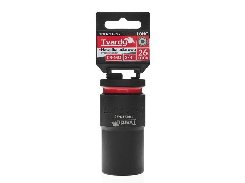 Nasadka udarowa długa 3/4" 6-kąt 26mm CR-MO
