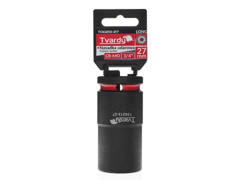 Nasadka udarowa długa 3/4" 6-kąt 27mm CR-MO