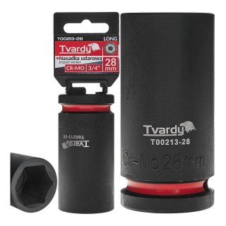 Nasadka udarowa długa 3/4" 6-kąt 28mm CR-MO