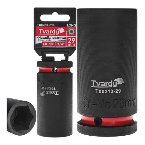 Nasadka udarowa długa 3/4" 6-kąt 29mm CR-MO