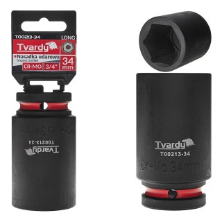 Nasadka udarowa długa 3/4" 6-kąt 34mm CR-MO