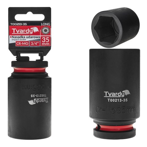 Nasadka udarowa długa 3/4" 6-kąt 35mm CR-MO