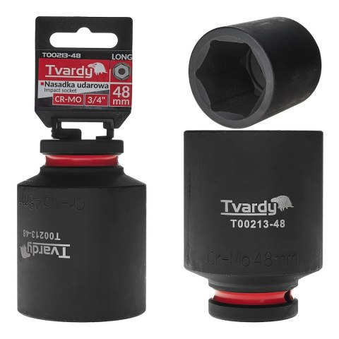 Nasadka udarowa długa 3/4" 6-kąt 48mm CR-MO