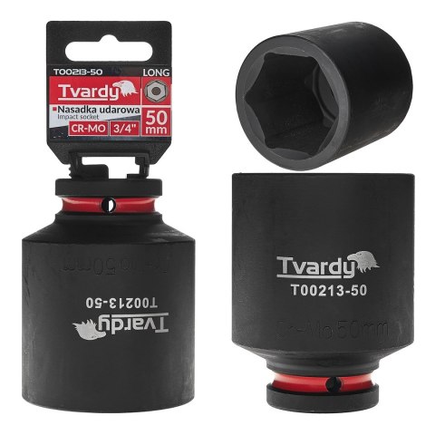 Nasadka udarowa długa 3/4" 6-kąt 50mm CR-MO