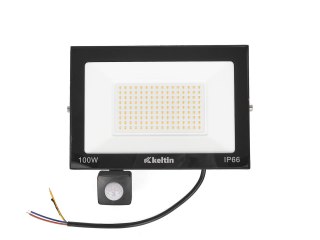 Naświetlacz LED 100W z czujnikiem ruchu - barwa biała ciepła 2700K